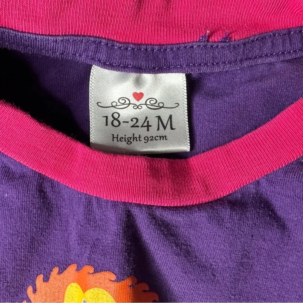 5/$25 😻 Toddler Rainbow Matching Outfit Set